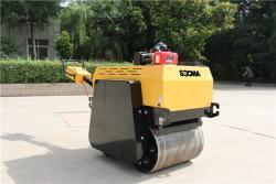 Каток дорожный вибрационный двухвальцовый с мотором компактный (арт. 25-5085302)