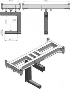 Навесное оборудование для ричстакера для рулонов (арт. 25-5085321)