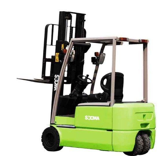 Погрузчик электрический трехколесный грузоподъемностью 1.8 т (арт. 25-5085481)