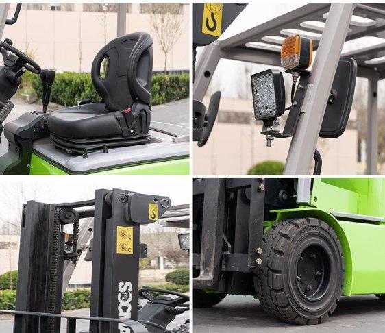 Погрузчик электрический трехколесный грузоподъемностью 1.8 т (арт. 25-5085481)