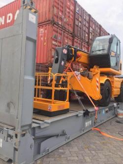 Телескопический погрузчик 4 т 15 м с поворотом 360° и ограничителями (арт. 25-5085507)