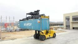 Спредер контейнерный для тяжелых погрузчиков портовый (арт. 25-5085562)