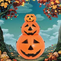 Ведро для конфет пластиковое тыква на Хэллоуин для детей (арт. 25-5085768)