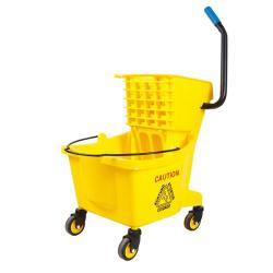 Ведро для швабры пластиковое промышленное с отжимом (арт. 25-5085786)