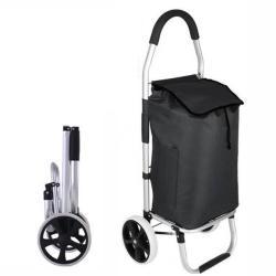 Тележка складная для покупок с сиденьем и ручкой (арт. 25-5085830)