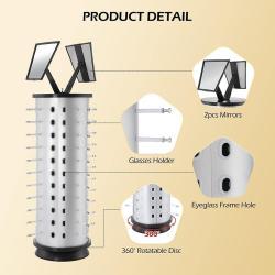 Стойка витрина вращающаяся для очков стильная (арт. 25-5085834)