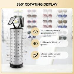 Стойка для очков вращающаяся стильная витрина (арт. 25-5085840)