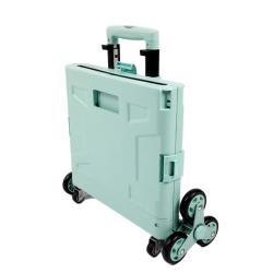 Тележка складная пластиковая для покупок и багажа (арт. 25-5085868)