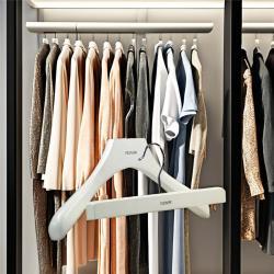 Вешалки костюмные деревянно-металлические с зажимами (арт. 25-5085892)