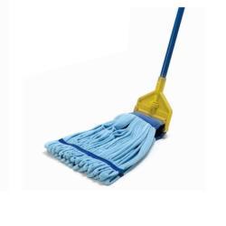 Швабра для пола с круглой хлопковой насадкой влажная (арт. 25-5085924)