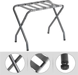 Стойка для багажа складная стальная для спальни (арт. 25-5085927)