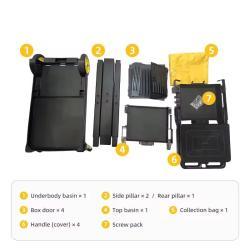 Тележка для уборки отеля с комплектом аксессуаров (арт. 25-5085975)