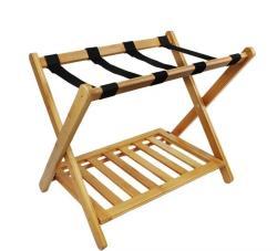 Стойка для багажа деревянная складная устойчивая (арт. 25-5086011)