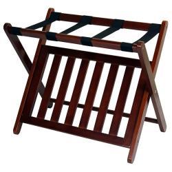 Стойка для багажа деревянная складная устойчивая (арт. 25-5086013)