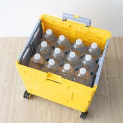 Тележка складная пластиковая 6-колесная мини портативная (арт. 25-5086037)