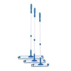 Швабра плоская для сухой и влажной уборки с ведром (арт. 25-5086068)