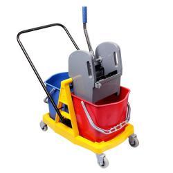 Тележка уборочная многофункциональная с ведром и отжимом (арт. 25-5086074)