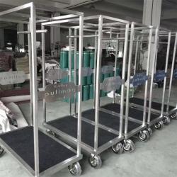 Тележка багажная стальная роскошная для отеля (арт. 25-5086081)