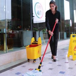 Тележка уборочная складная многофункциональная для отелей (арт. 25-5086090)