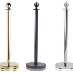 Стойка ограждения с логотипом и втягивающимся ремнем (арт. 25-5086100)