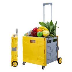 Тележка для покупок с регулируемой ручкой и 4 колесами (арт. 25-5086130)