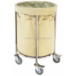 Тележка прачечная складная стальная на колесах для белья (арт. 25-5086145)