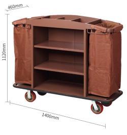 Тележка для уборки и стирки с отжимом для отелей (арт. 25-5086147)