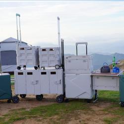 Тележка для покупок складная с 4 колесами (арт. 25-5086160)