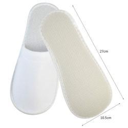 Тапочки одноразовые велюровые с логотипом для отеля SPA (арт. 25-5086189)