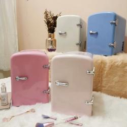 Холодильник автомобильный портативный с зеркалом 8L 12V (арт. 25-5086209)