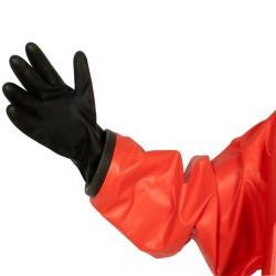 Костюм защитный химостойкий из красного ПВХ (арт. 25-5086582)