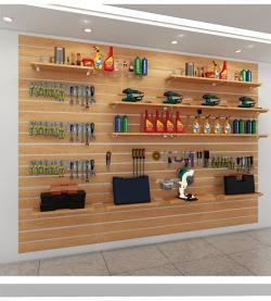 Панель МДФ с пазами 15мм 18мм для стеллажей (арт. 25-19080003)