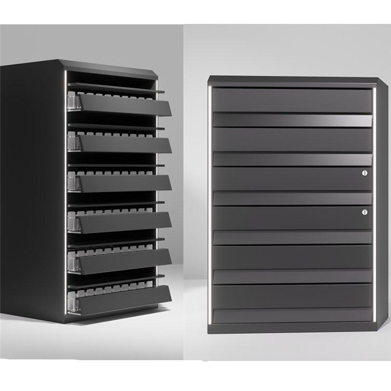 Стойка для табачных изделий с витриной и шкафом (арт. 25-19080008)