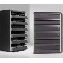 Стойка для табачных изделий с витриной и шкафом (арт. 25-19080008)