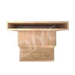 Банка для сахара из дерева с дизайном под кофе (арт. 25-19080018)