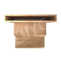 Банка для сахара из дерева с дизайном под кофе (арт. 25-19080018)