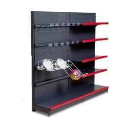 Угловая полка металлическая для супермаркета односторонняя (арт. 25-19080048)