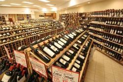 Стеллаж для вина деревянный для магазина и погреба (арт. 25-19080059)