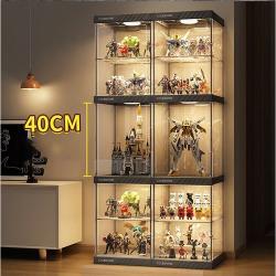 Шкаф витрина для кукол из стекла прозрачный (арт. 25-19080072)