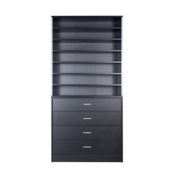 Шкаф-витрина для табака с раздвижными стеклянными дверями и лайтбоксом (арт. 25-19080092)