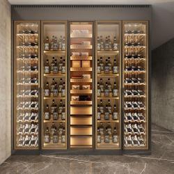 Винный шкаф из нержавеющей стали с постоянной температурой (арт. 25-19080129)