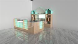 Стеллаж для товаров матери и ребенка с полками для ухода за малышом (арт. 25-19080151)