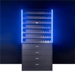 Стеллаж для сигар из дерева и металла односторонний (арт. 25-19080166)