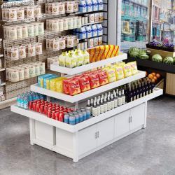 Стеллаж деревянный для магазина с полками (арт. 25-19080169)