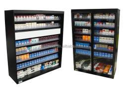 Стойка для табака металлическая с деревянными полками (арт. 25-19080180)