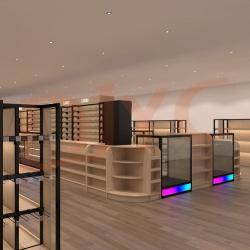 Стеллаж для магазина на заказ с полками (арт. 25-19080204)