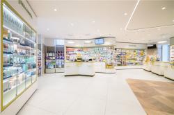 Мебель для аптеки современная с витринами (арт. 25-19080215)