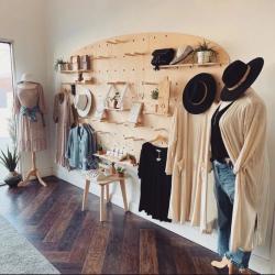 Органайзер настенный деревянный с полками и крючками (арт. 25-19080268)