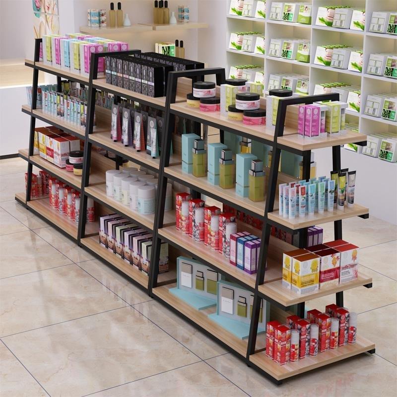 Двусторонний стеллаж для магазина с полками Гондола (арт. 25-19080270)