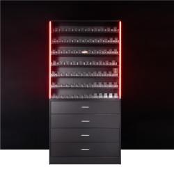 Полка для табака деревянная с ящиками и толкателем (арт. 25-19080273)